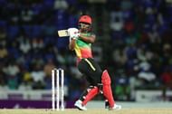 Evin Lewis played a knock of 91 runs in a T20I between West Indies and Pakistan at the Queen's Park Oval.